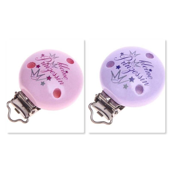 Holz Motivclip Kleine Prinzessin