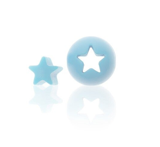 Sternperlen babyblau