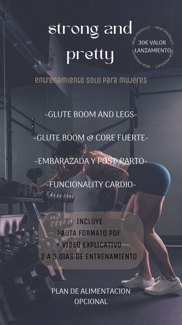 ENTRENAMIENTO SOLO PARA MUJERES