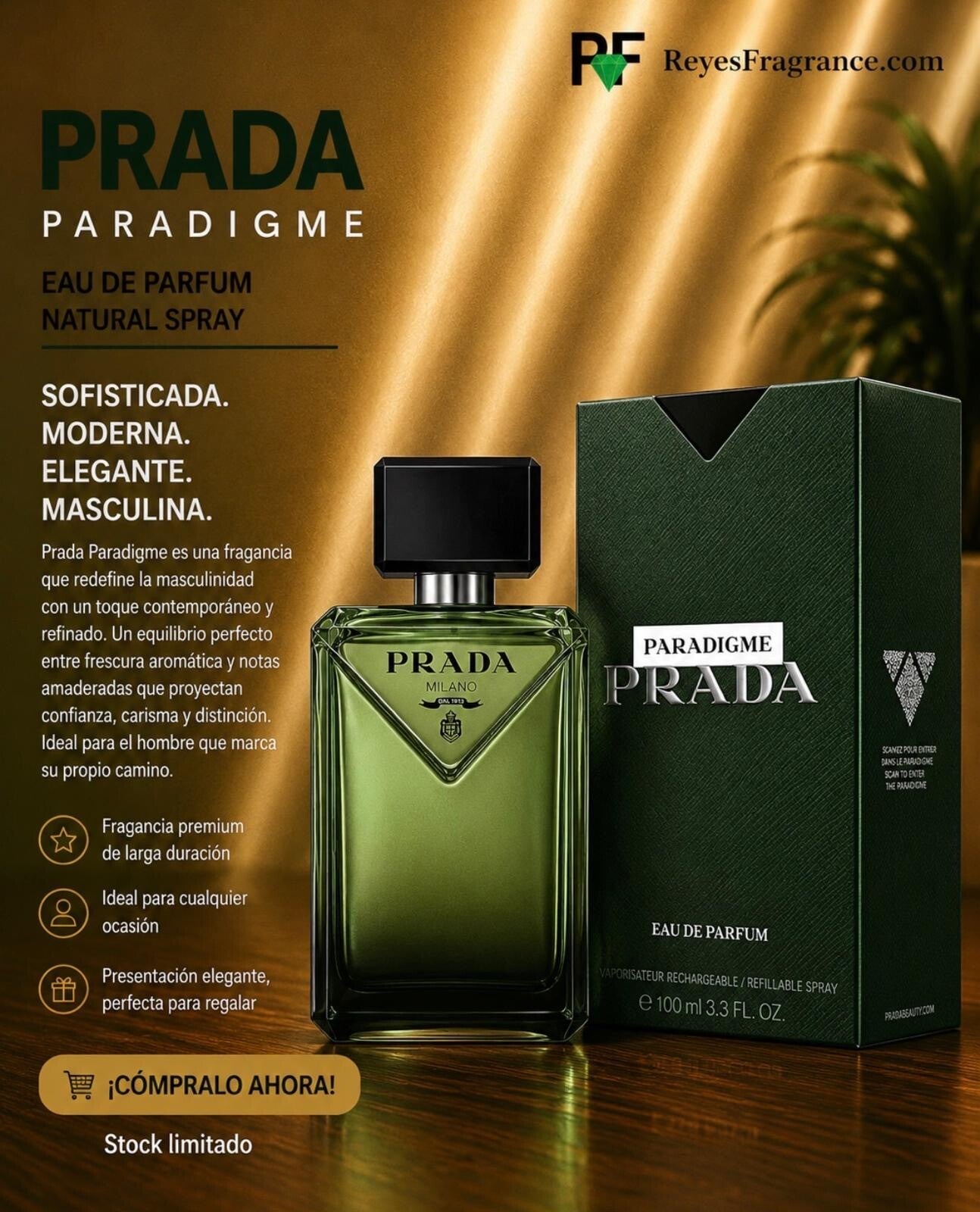 PRADA PARADIGME EAU DE PARFUM