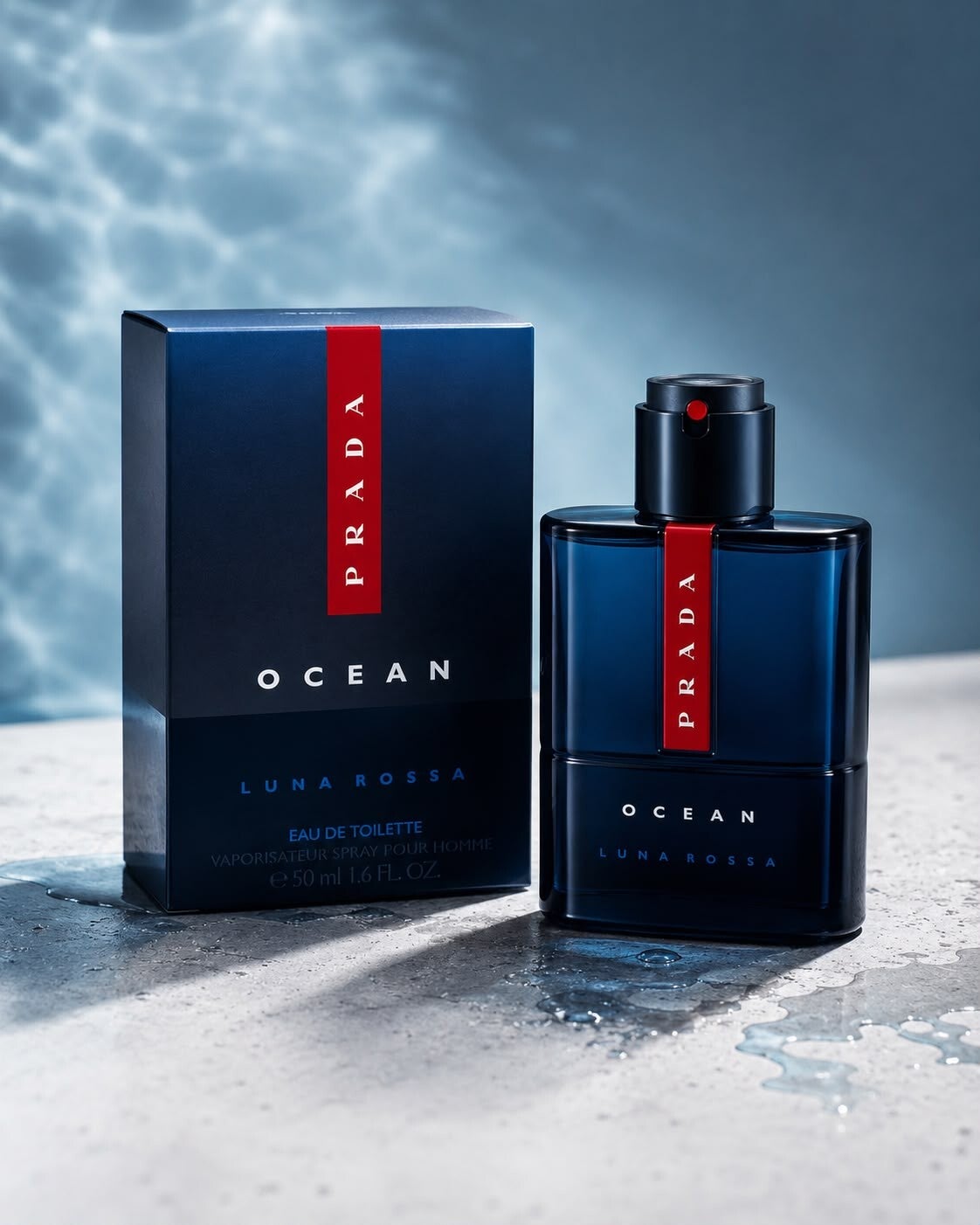 Prada Luna Rossa Ocean Eau de Parfum (EDP).