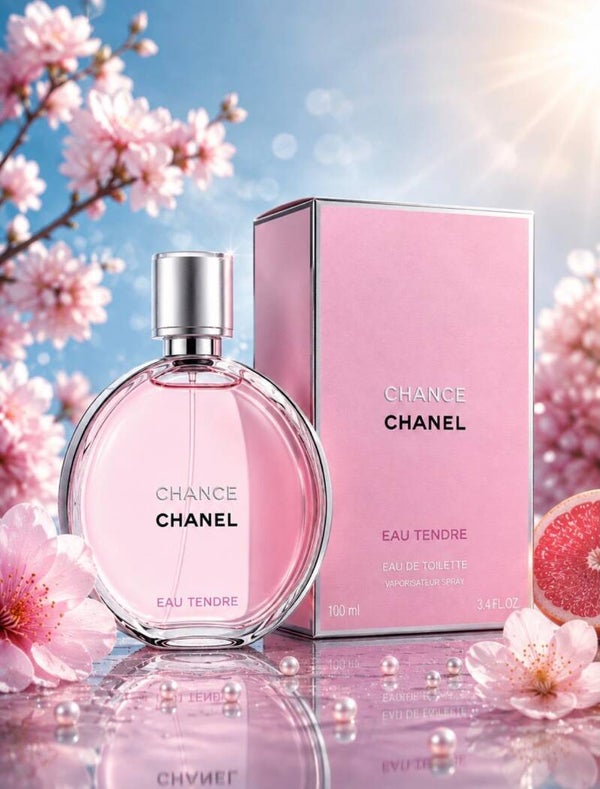 Chanel Chance Eau Tendre – Eau de Toilette (100 ml / 3.4 oz)