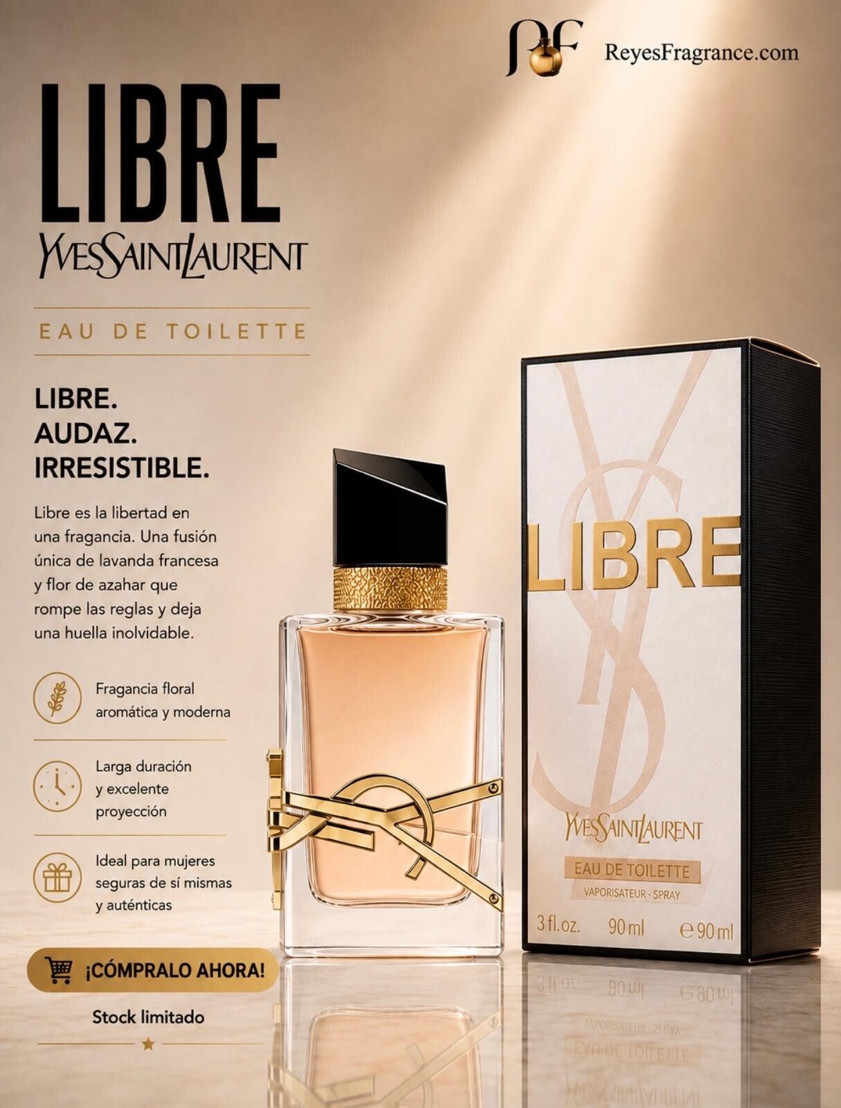 [Yves Saint Laurent Libre Eau de Parfum] 100ml