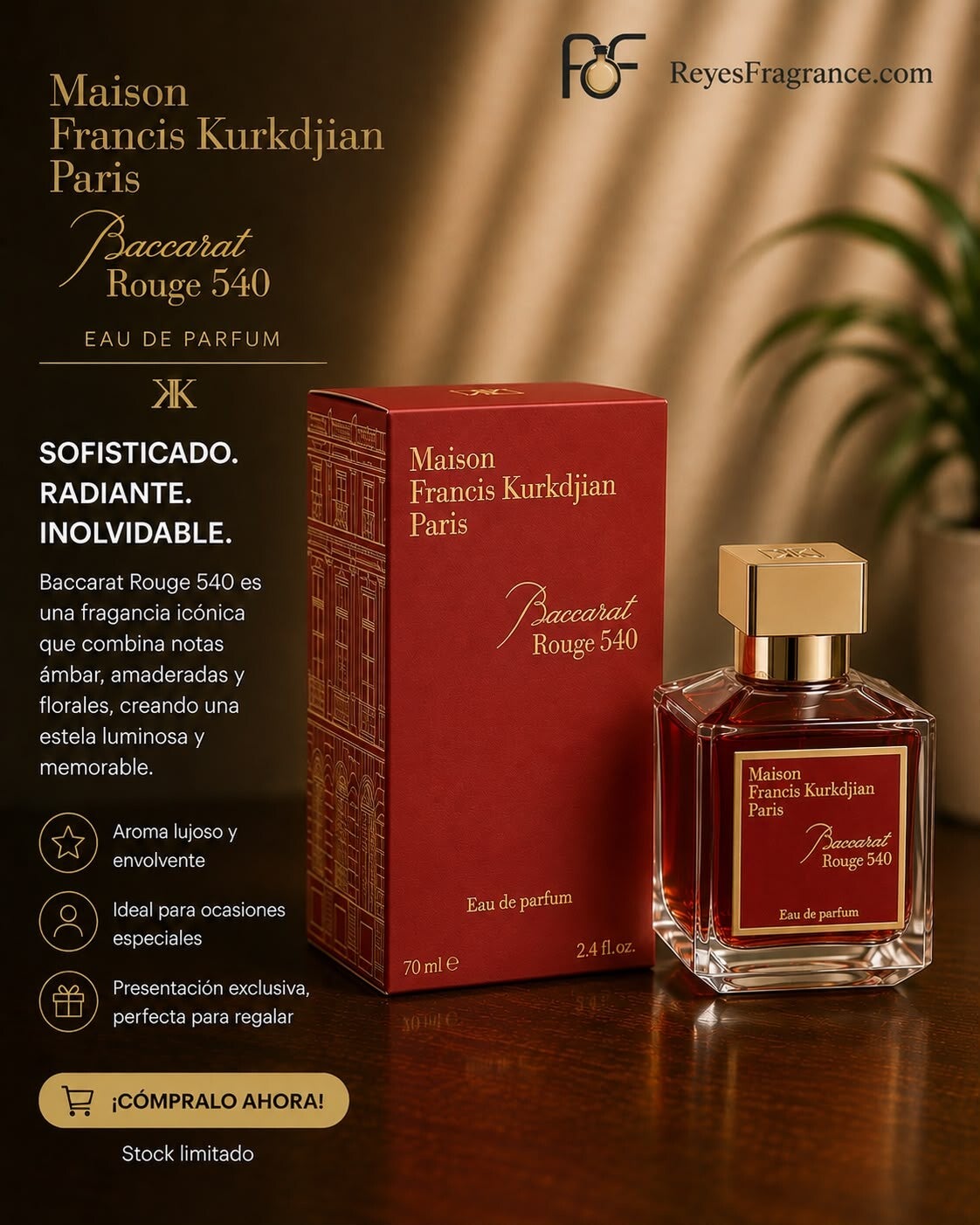 Maison francis Kurkdjian paris Baccasat Roguge 540