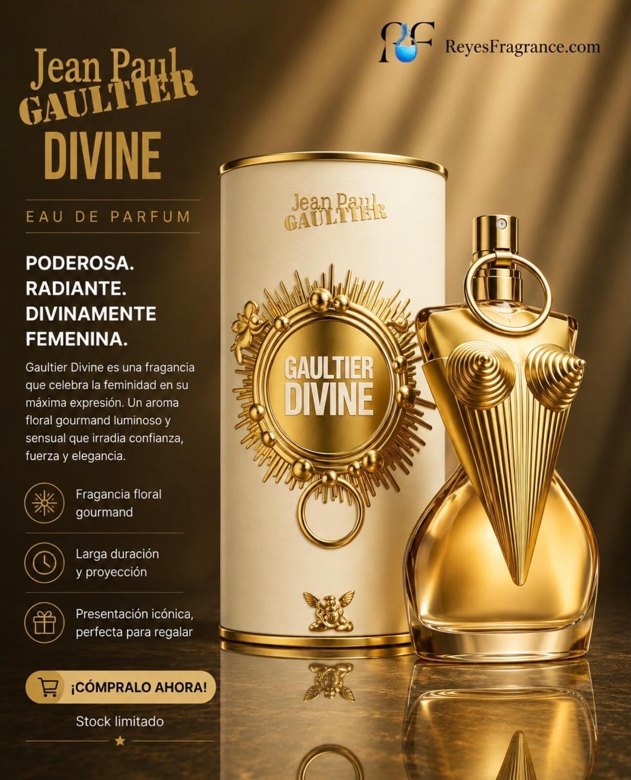 Jean Paul Gaultier Gaultier Divine Eau de Parfum para mujer