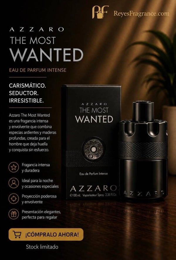 AZZARO THE MOST WANTED EAU DE PARFUM INTENSE