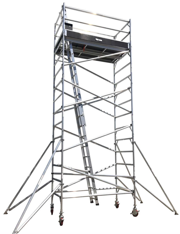 6m Aluminium Mobile Scaffold Tower - D60