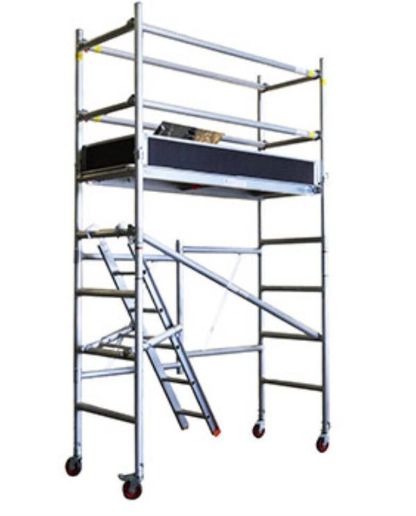 3m Foldable Aluminium Mobile Scaffold Tower - F33
