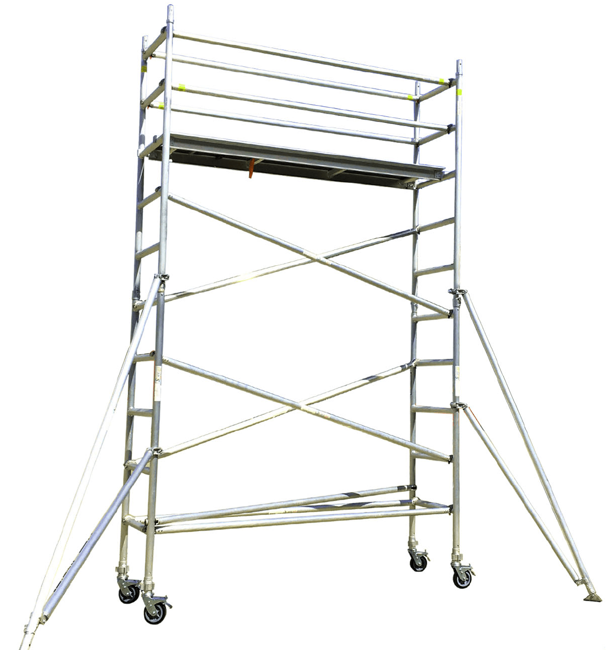 4m Aluminium Mobile Scaffold Long Single Tower - L40