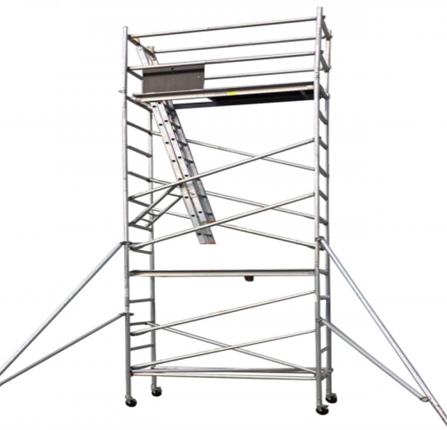 6m Aluminium Mobile Scaffold Long Single Tower - L60