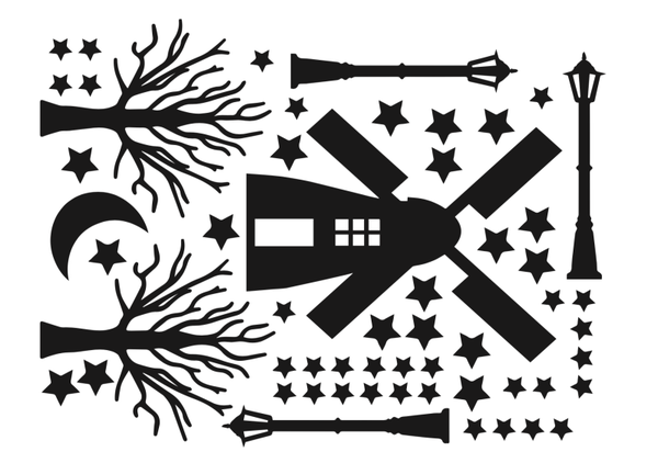 uitbereidingsset bomen en sterren