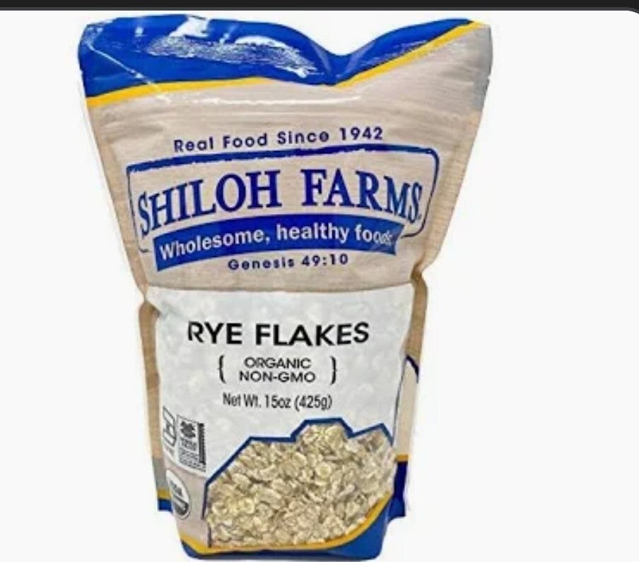 Shiloh Farms Organic Rye Flakes (2 Pack)