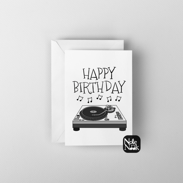 Music Themed Postcard