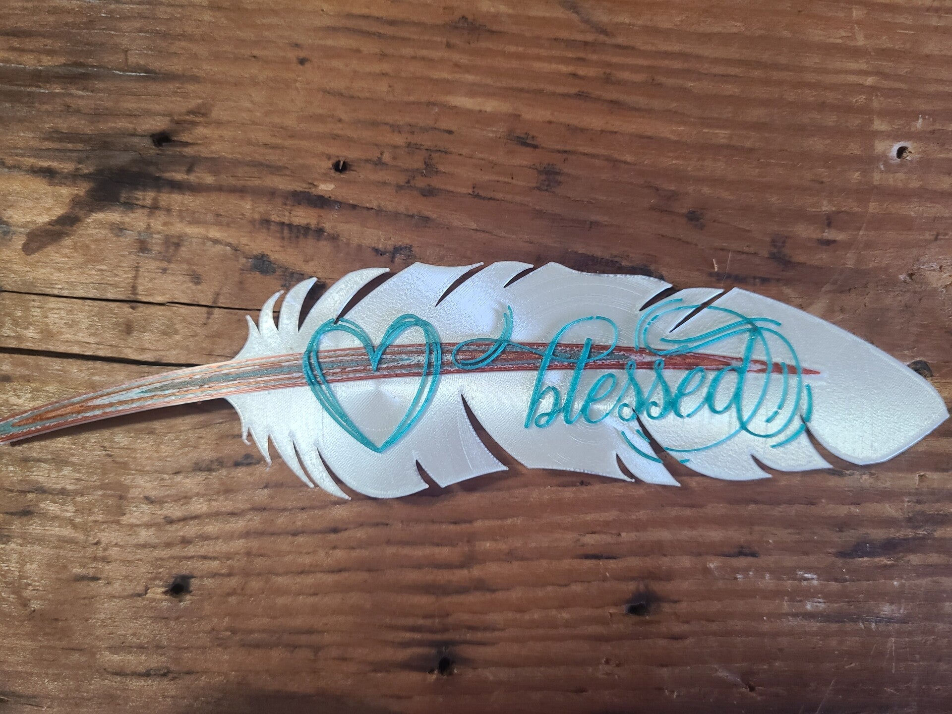 Blessed teal