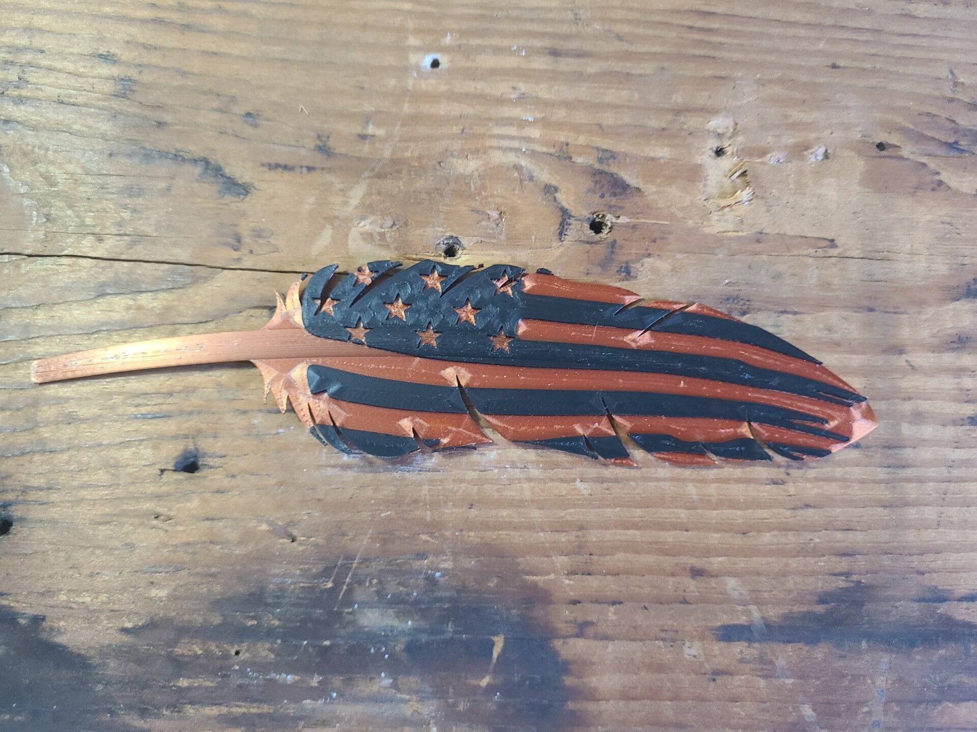 copper and black