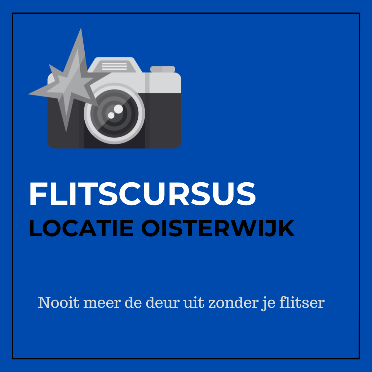 Flitscursus op locatie