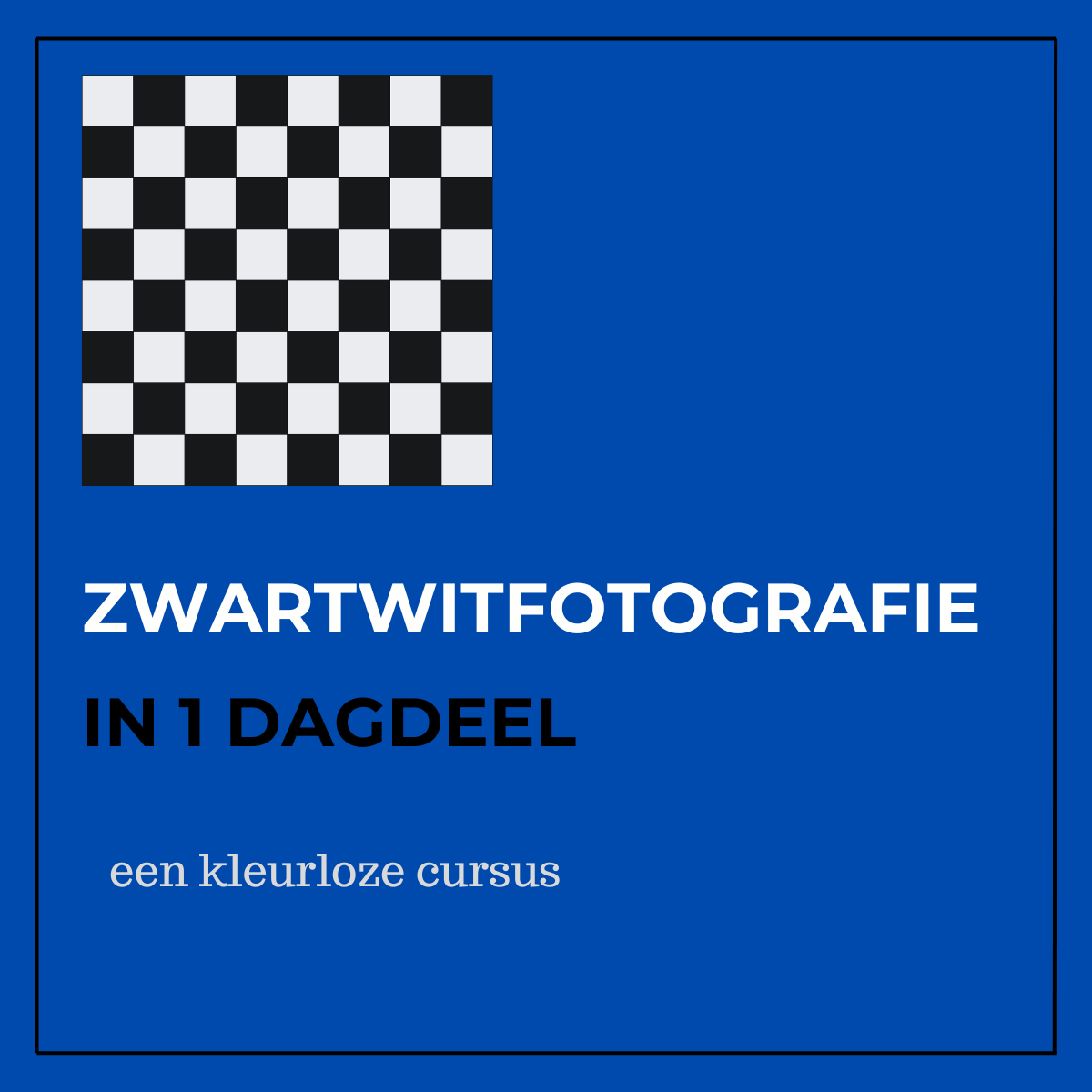 Zwartwit fotografie (dagdeel)