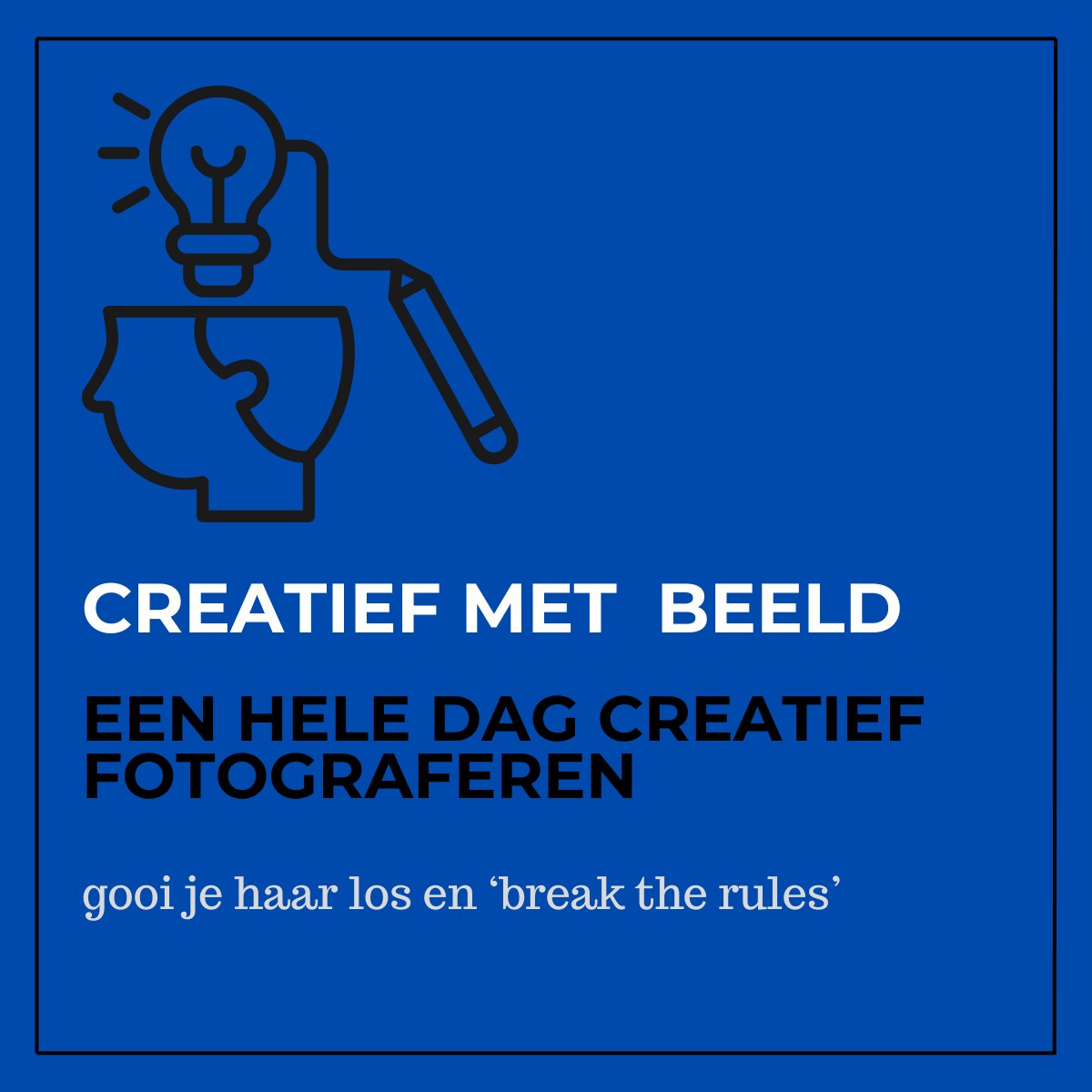 Creatieve fotografie (hele dag)