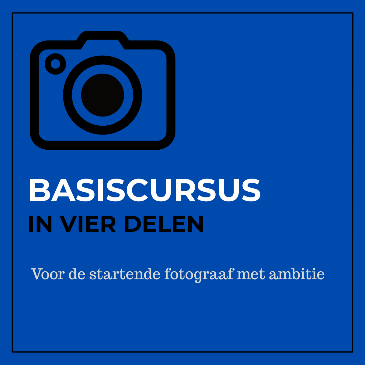 Basis COMPLEET (4 dagdelen)