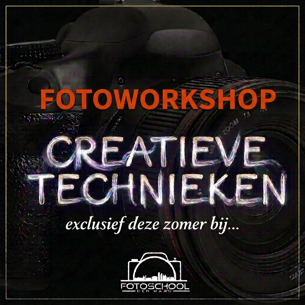 Zomerworkshop creatieve technieken fotografie - Fotoschool Den Haag
