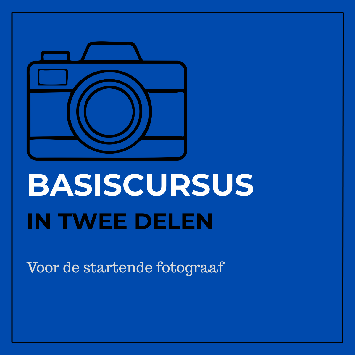 Basiscursus ( 2 dagdelen)