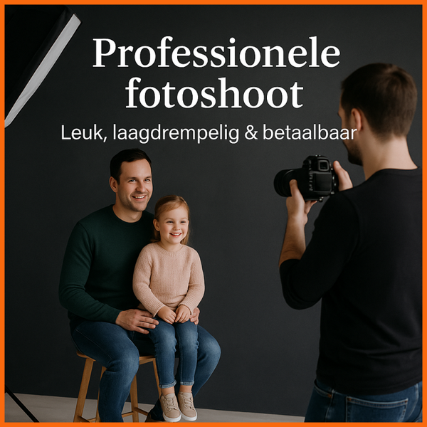 Fotoshoot in de studio