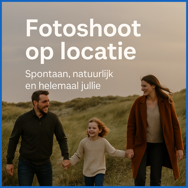 Fotoshoot buiten