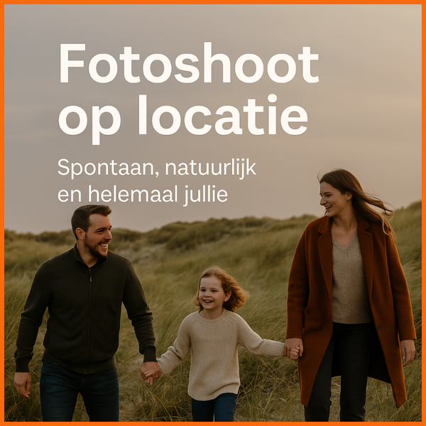 Fotoshoot buiten