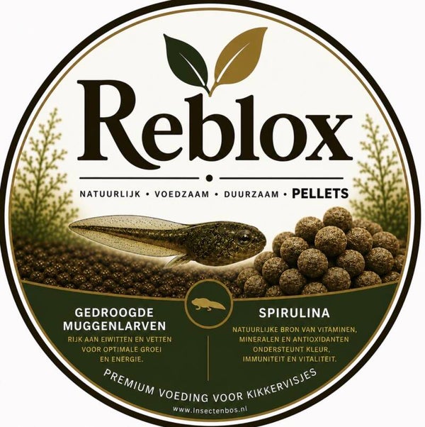 Larvenvoer (kikkervisjes) pellets 50gr Reblox