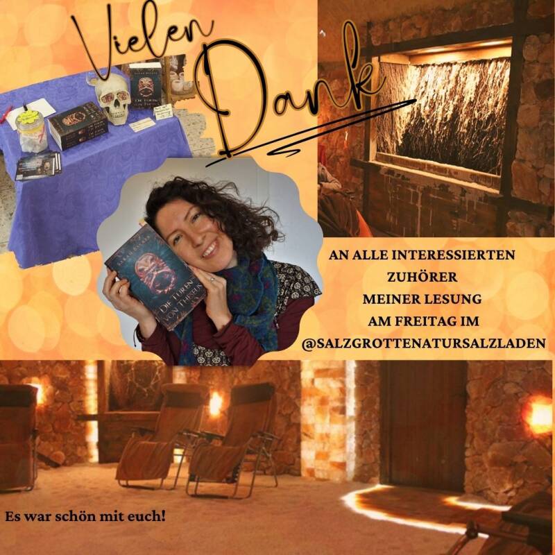 Lesung mit Whisky in der Salzgrotte