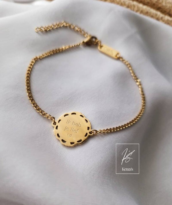"Ik heb je lief" bracelet