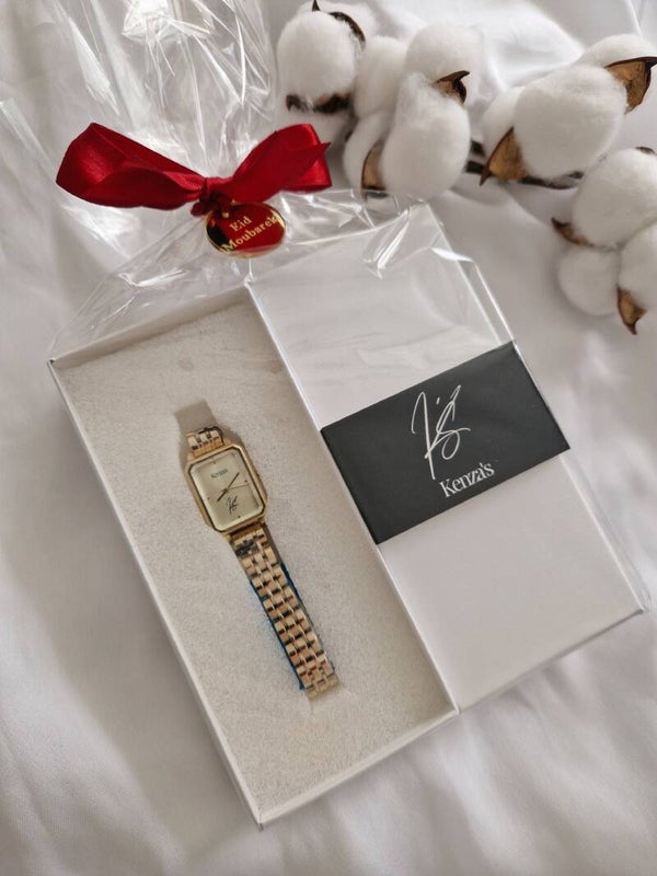 Eidknaller Kenza's Classy watch gold