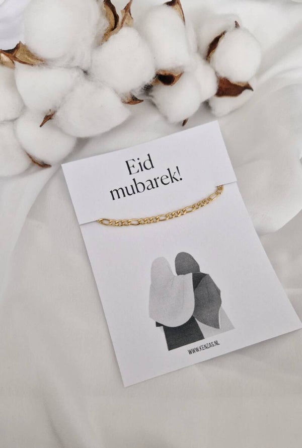 Eidknaller schakelarmband goud