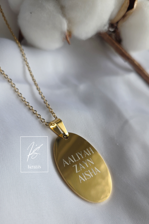Oval necklace