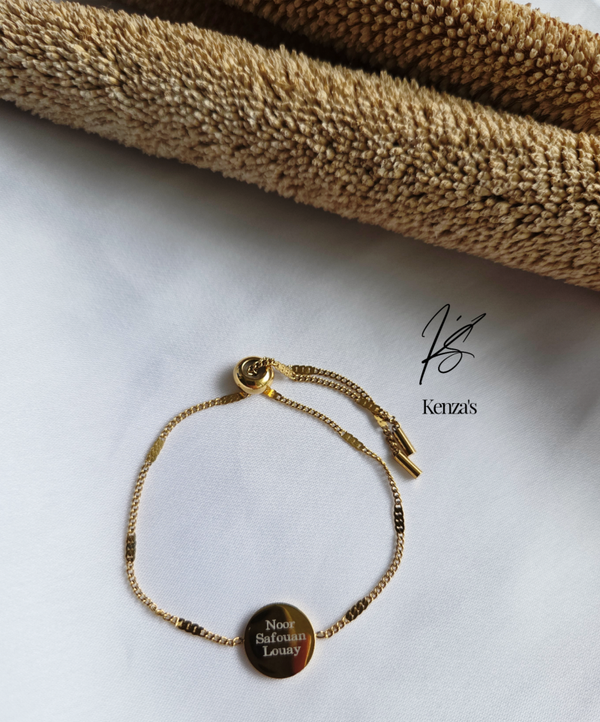 Small coin bracelet