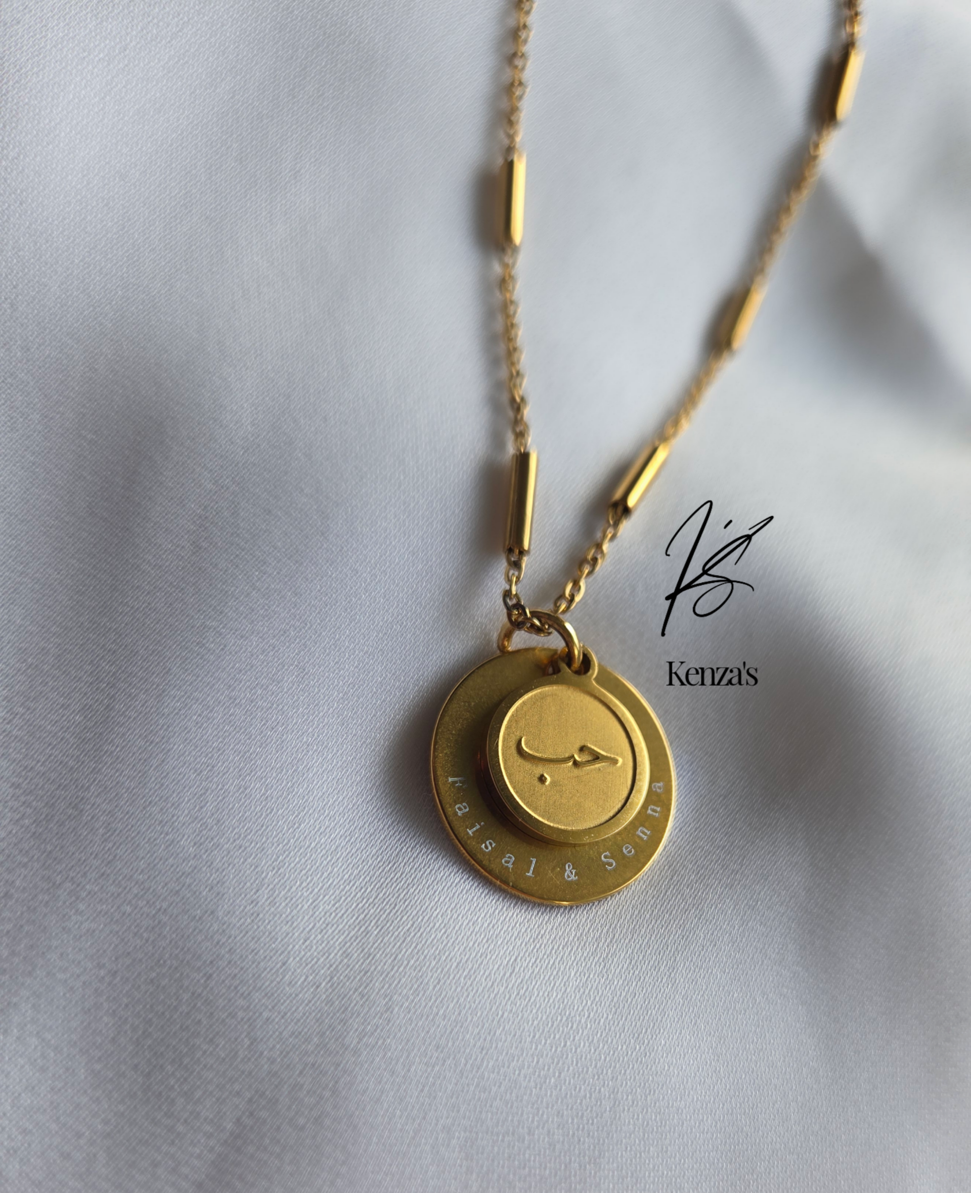 Personalized Hob necklace