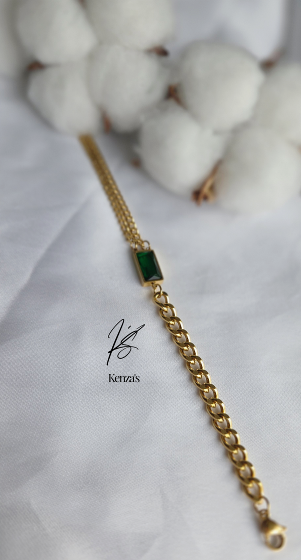 Emarald green bracelet NEW