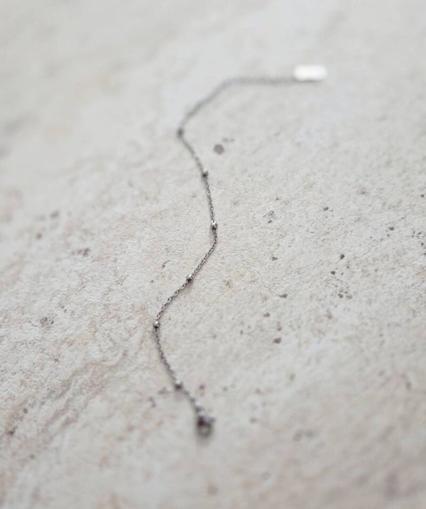 Armband zilver met bolletjes