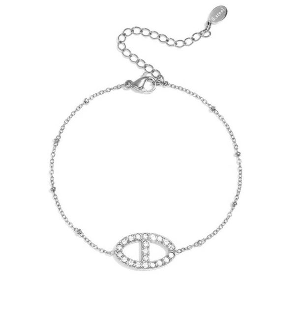 Bracelet Monaco silver NEW