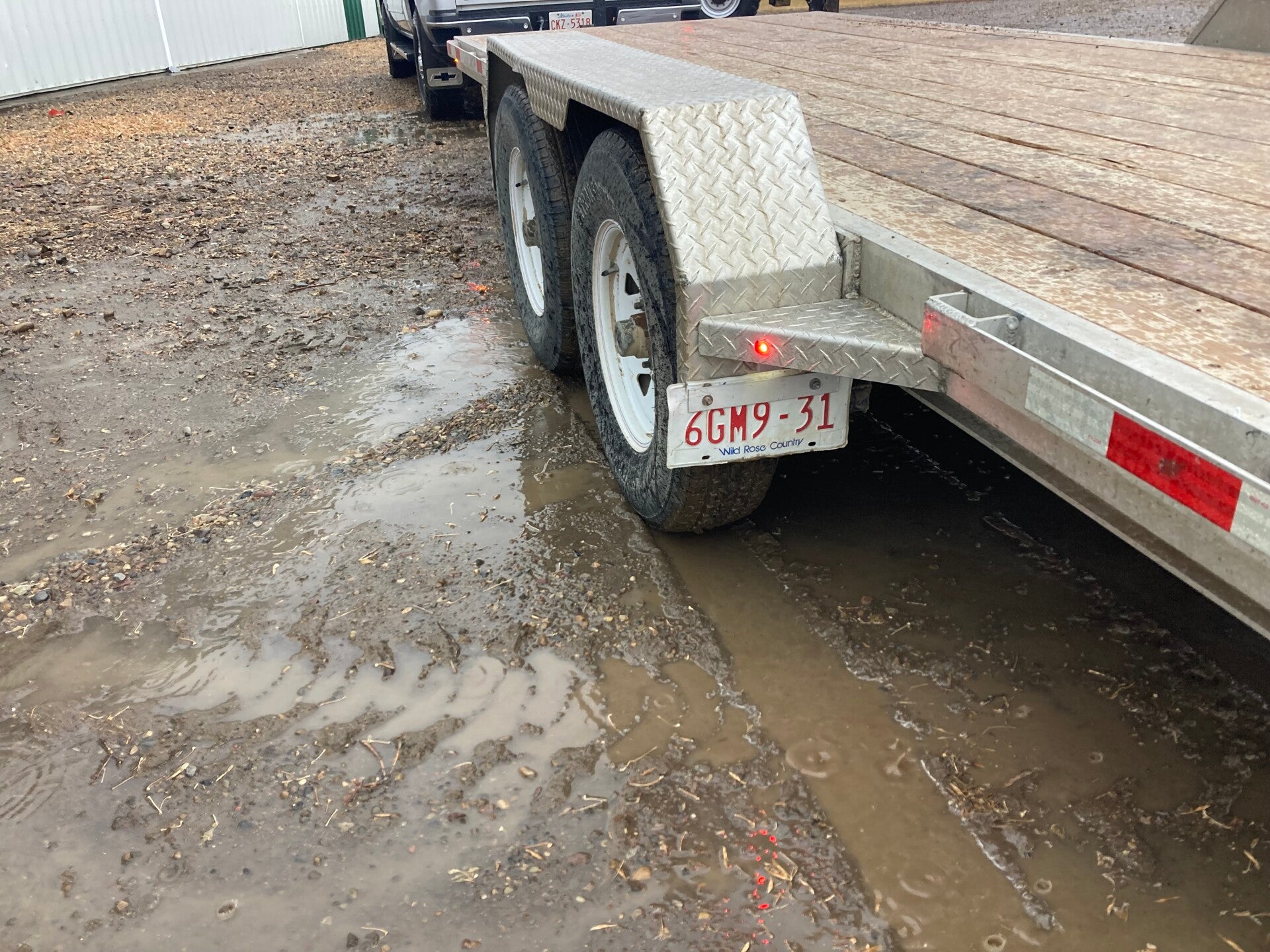 2022 20’ aluminum precision trailer
