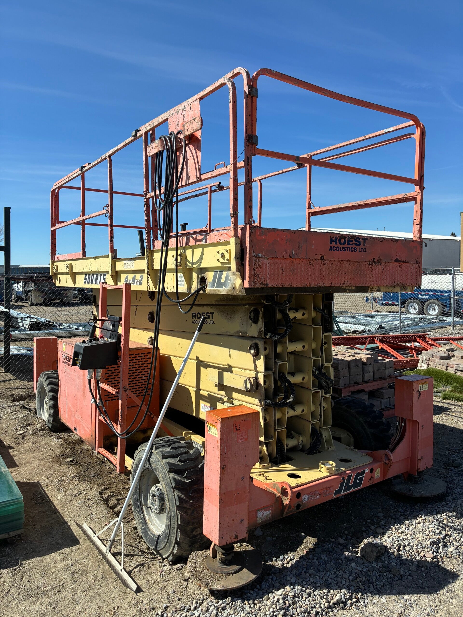 2002 JLG 500 RTS 4x4x2