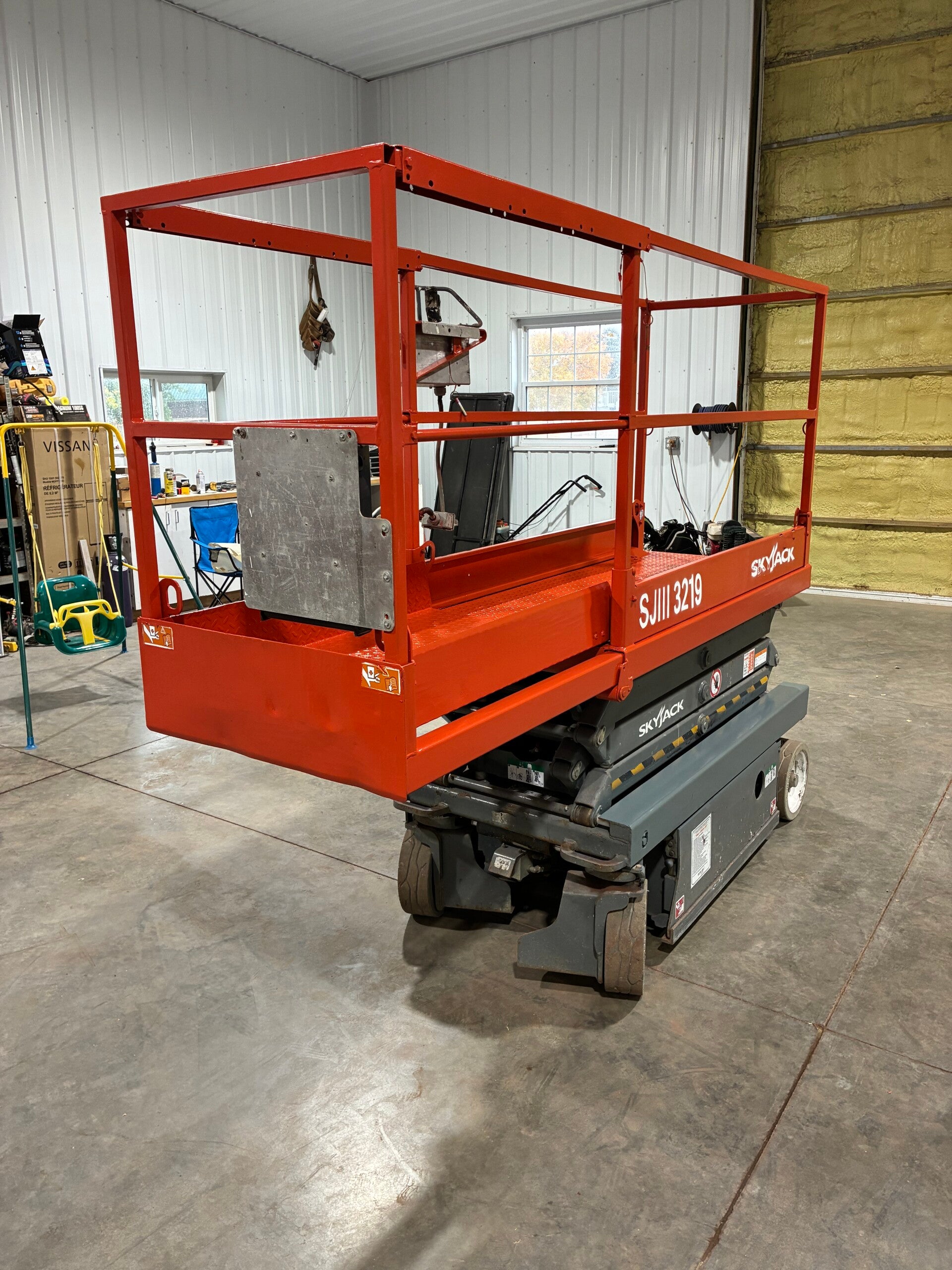 2017 skyjack 3219 electric scissor lift