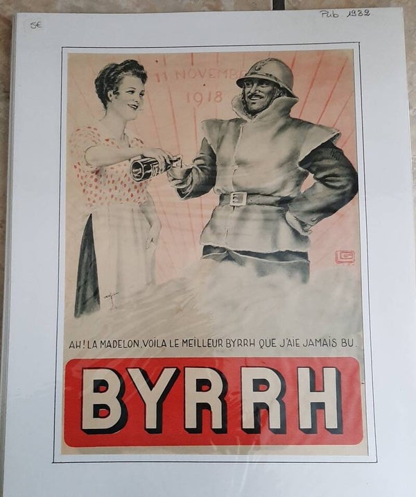 Affiche publicitaire Byrrh 1932