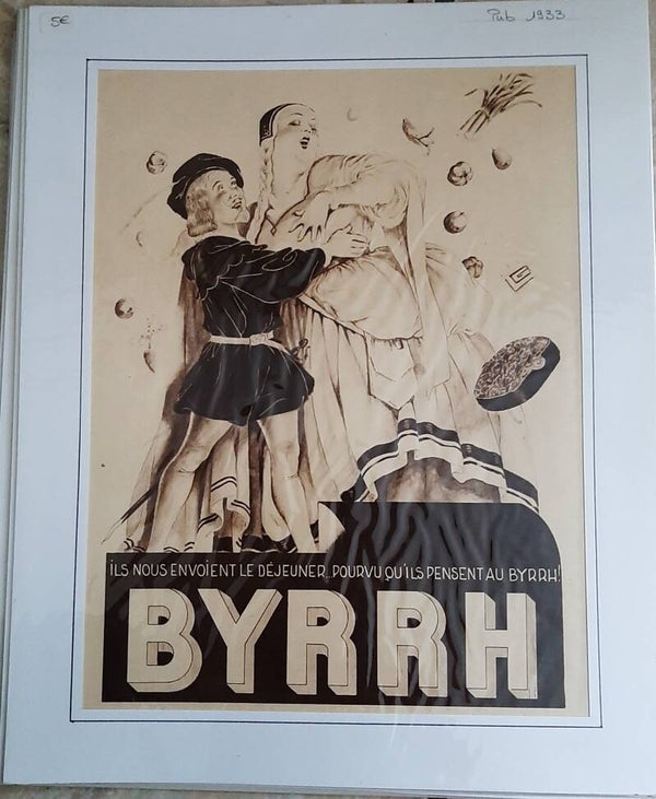 Affiche publicitaire Byrrh 1933
