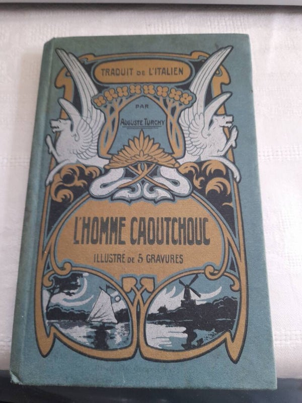 L'homme caoutchouc- Auguste Turchy - Desclée  De Brouwer et Cie -