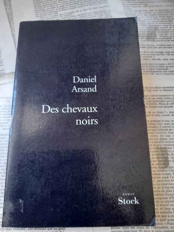 Des chevaux noirs / Daniel Arsand / Stock / 2006
