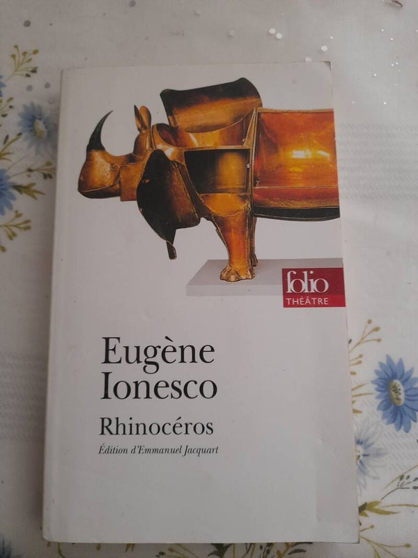 Rhinocéros - eugene Ionesco - Folio Théatre - 2017