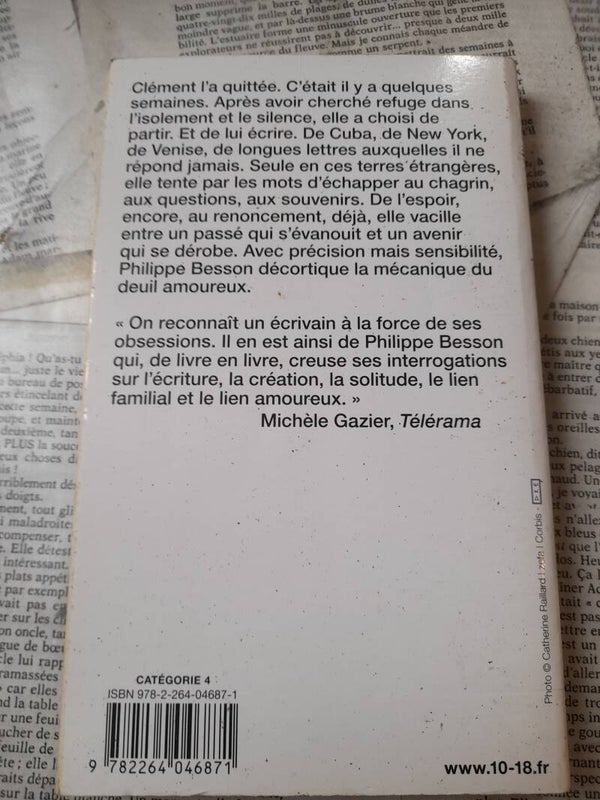 se résoudre aux adieux - Patrick Besson - 10 18 -2009