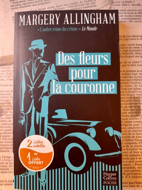 Des fleurs pour la couronne / Margery Allingham / Harper Collins Poche /2021