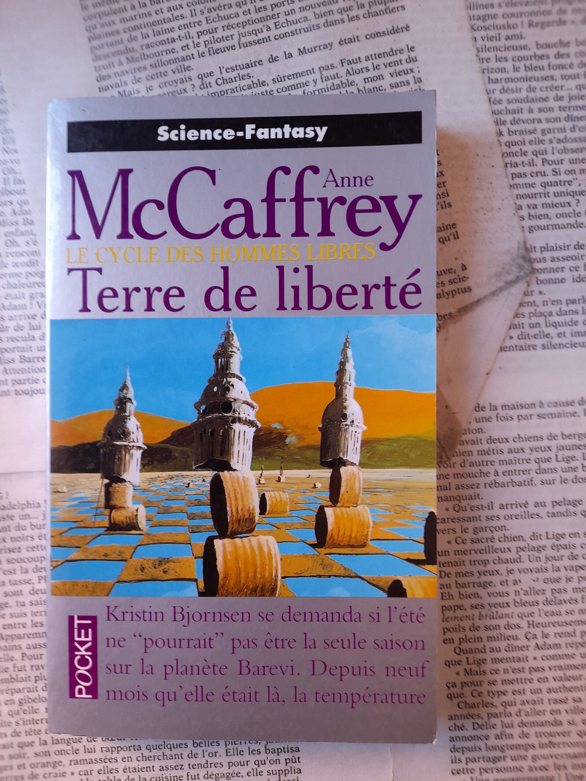 Le cycle des hommes libres T1 : Terre de liberté - Anne Mac Caffrey - Pocket Science-Fantasy - 1999